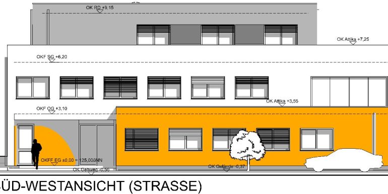 Beispiel Süd-Westansicht