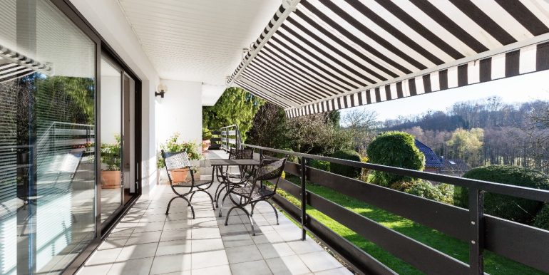 Balkon am Wohnbereich
