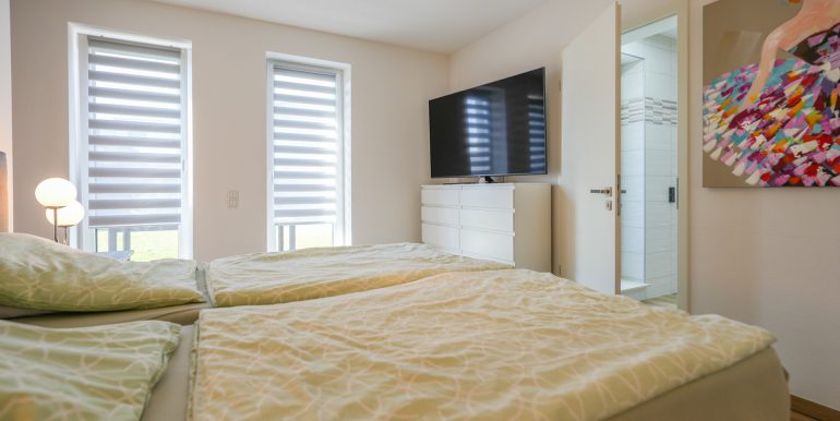 Blick ins Bad en Suite