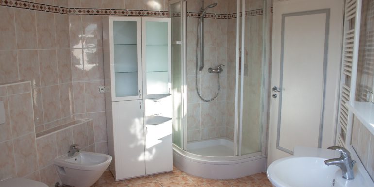 Badezimmer im OG mit Badewanne und Dusche
