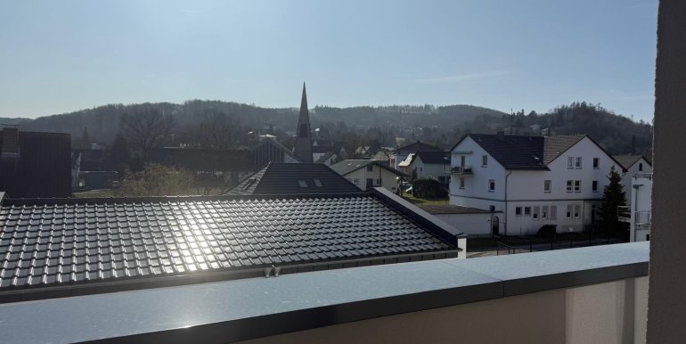 Ausblick Balkon