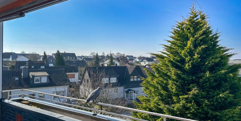 ideal nutzbarer Balkon in Sonnenlage