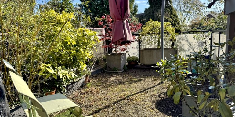 sonnige Dachterrasse