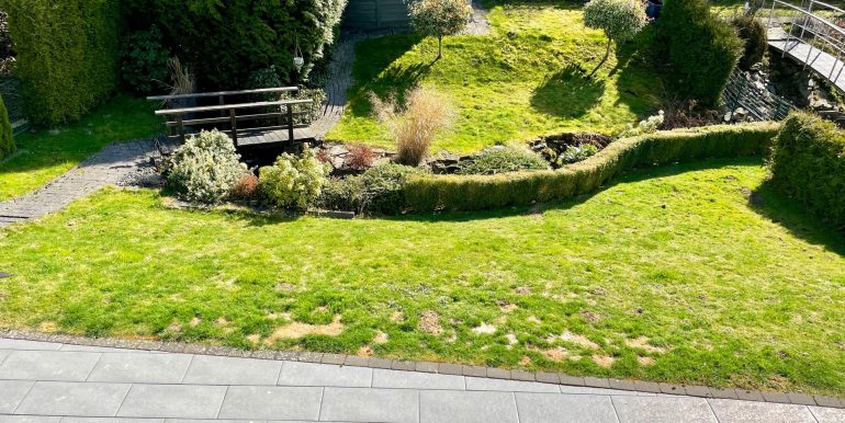 Ausblick in den Garten