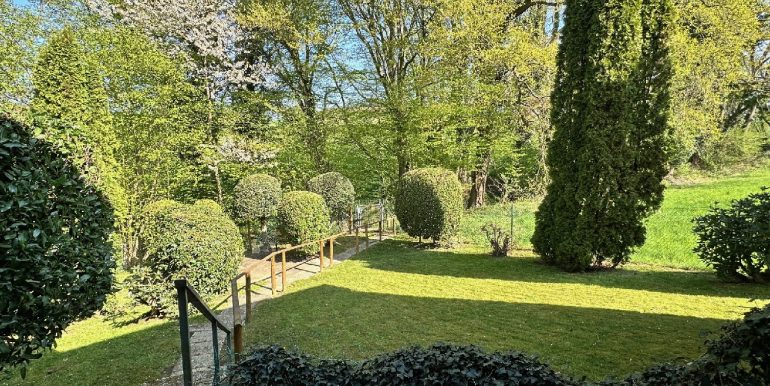 traumhafter Gartenpanorama