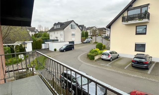 Blick vom Balkon