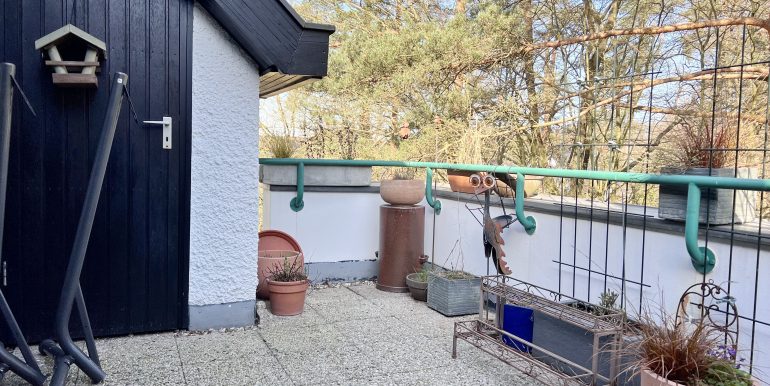 Loggia mit Abstellraum