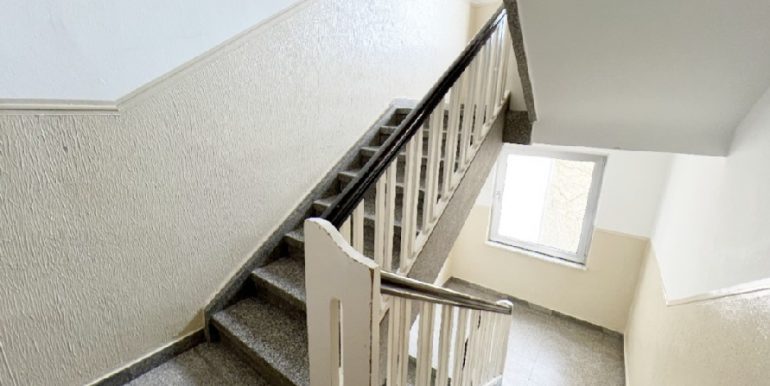 Das gepflegte Treppenhaus