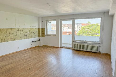 Wohnbereich mit offener Küche