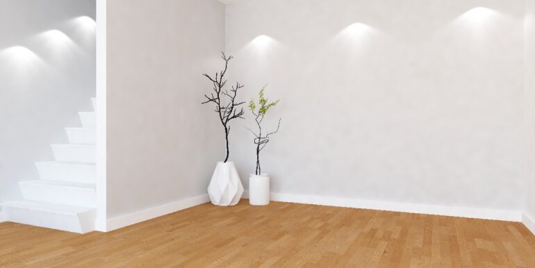 Freie Flächen zum Einrichten