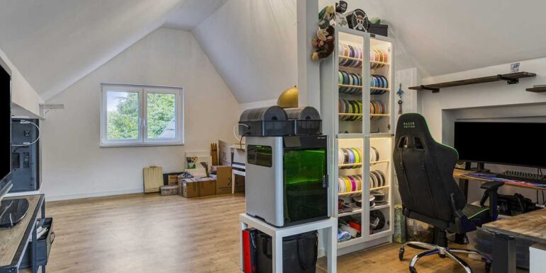 Hobbyraum Dachgeschoss