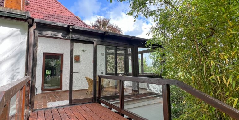 Gartenzugang Wintergarten Wohnung 1