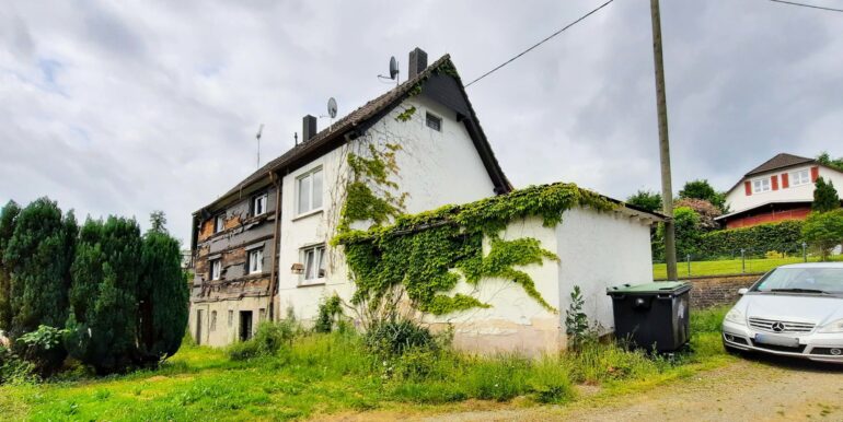 seitliche Rückansicht