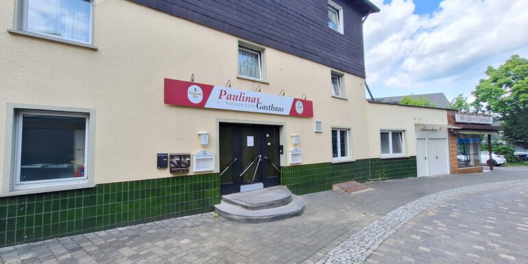 Zugang Wohnung + Gaststätte