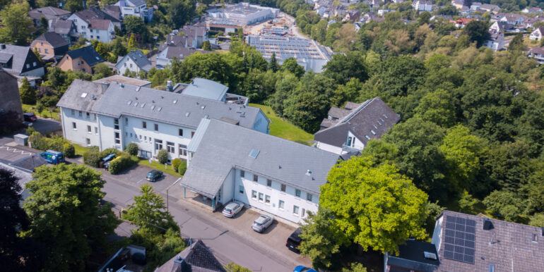 Luftaufnahme Straßenseite