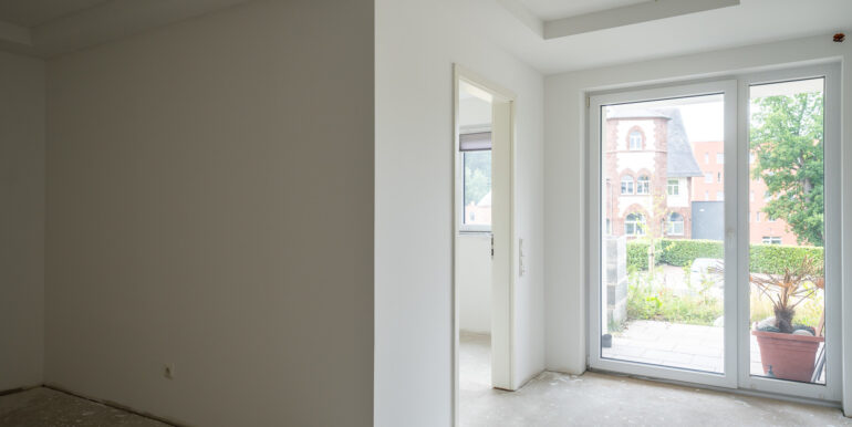 Blick auf die Terrasse