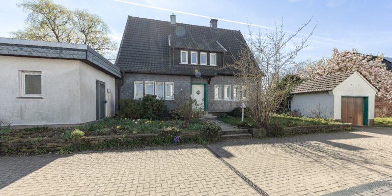 Freistehendes Einfamilienhaus