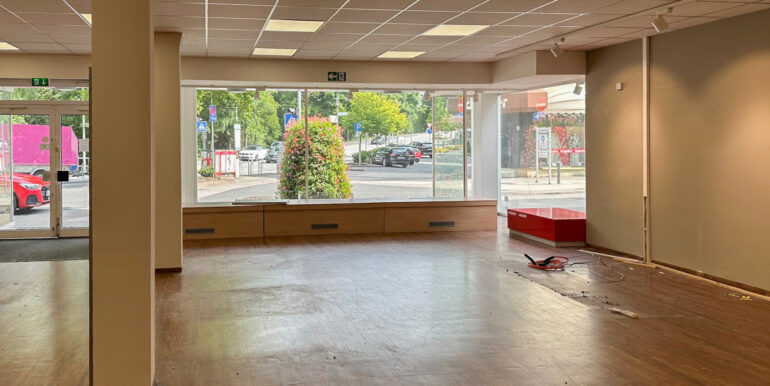 Verkaufsfläche vorne