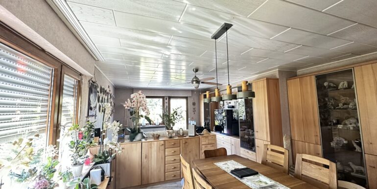 Blick zum Wohnbereich