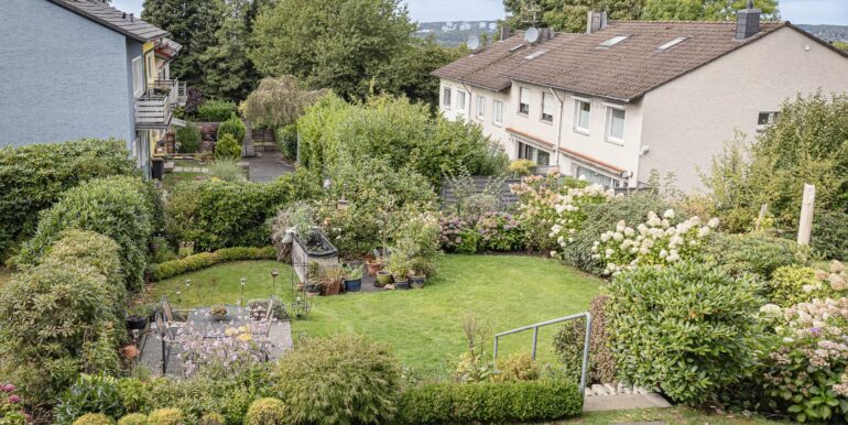 Einblick in den schönen Gemeinschaftsgarten