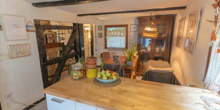 Blick aus der Küche