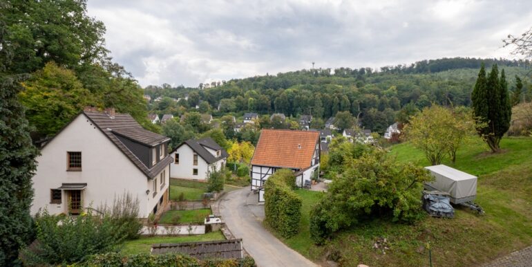 Ausblick aus dem Dachgeschoss