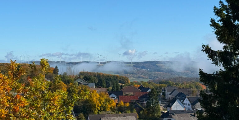 Fernblick vom Balkon