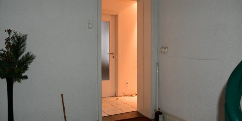 Eingang im 2. Obergeschoss