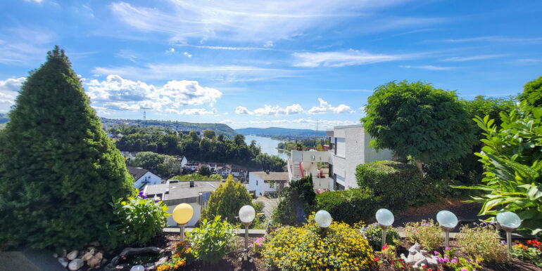 Ausblick von der Terrasse