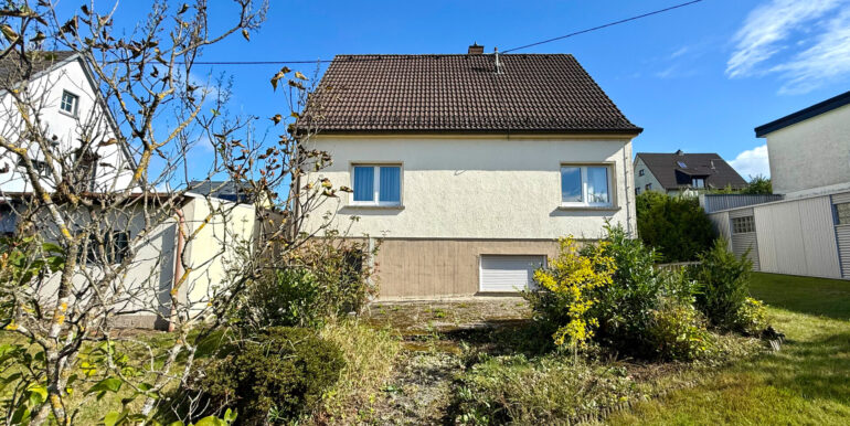 Hintere Gebäudeansicht