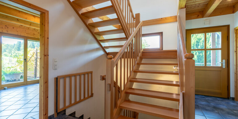 Heller Treppenaufgang