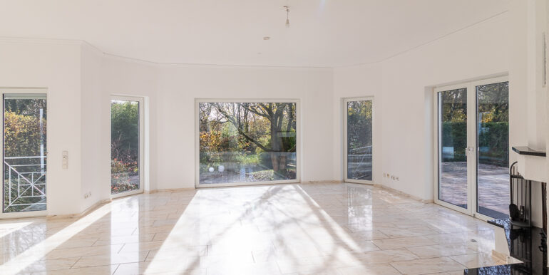 Blick ins Wohnzimmer