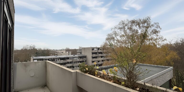 Balkon Arbeitszimmer