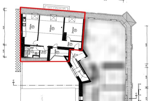 Grundriss Wohnung Nr. 13