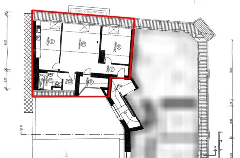 Grundriss Wohnung Nr. 13