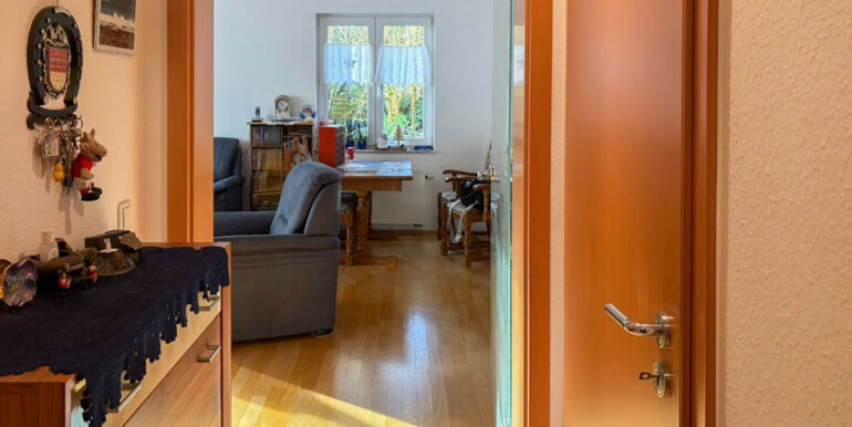 Blick ins Wohnzimmer