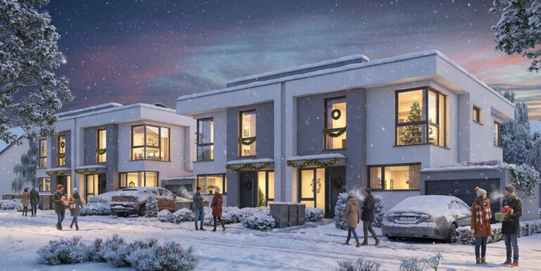 Außenansicht Weihnachten