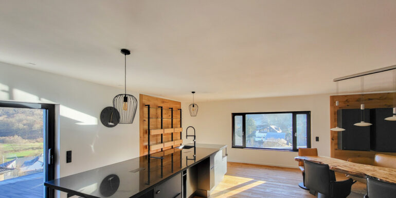 Küche und Essbereich