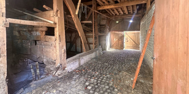 Scheune Rückansicht