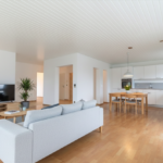 Visualisierung Offener Wohn-/ Essbereich