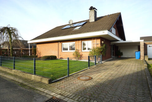 Frontsicht in Südlage