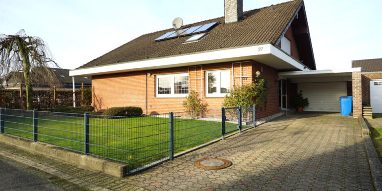 Frontsicht in Südlage