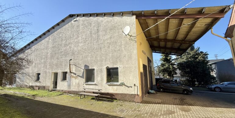 Seitenansicht Nebengebäude