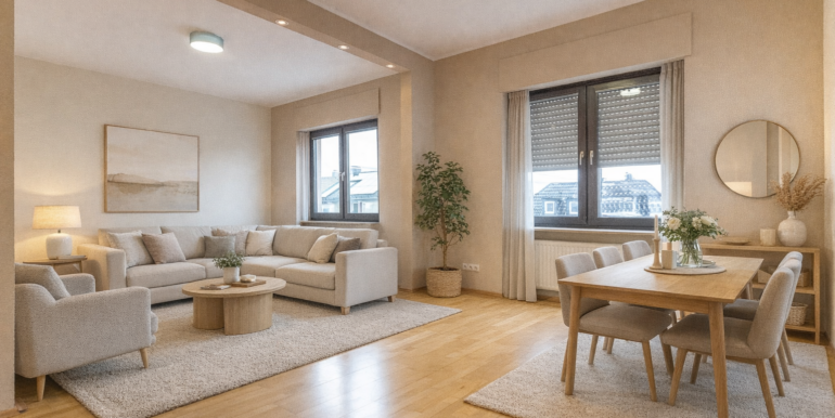 Wohnzimmer Visualisierung