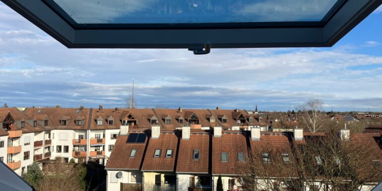 Ausblick Dachfenster