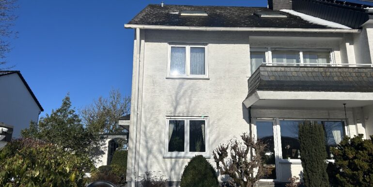 Straßenansicht Winter