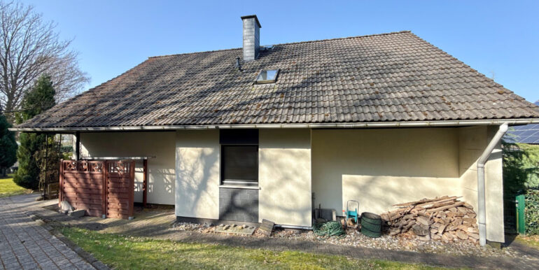 Hintere Gebäudeansicht