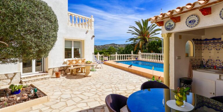 Terrasse mit Barbecue