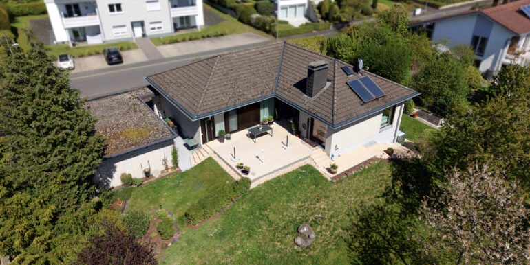 Hintere Gebäudenansicht