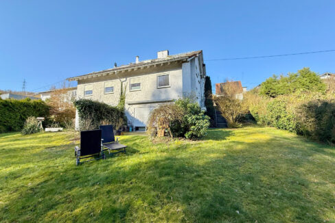 Hintere Gebäudeansicht